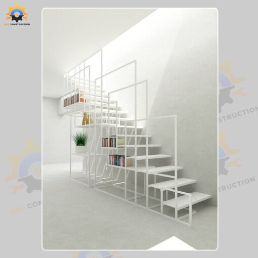 Mẫu cầu thang sắt QSC IRONSTAIRS-66