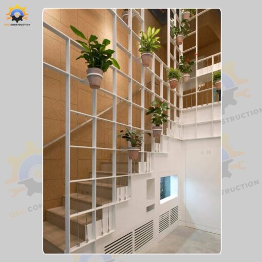 Mẫu cầu thang sắt QSC IRONSTAIRS-68