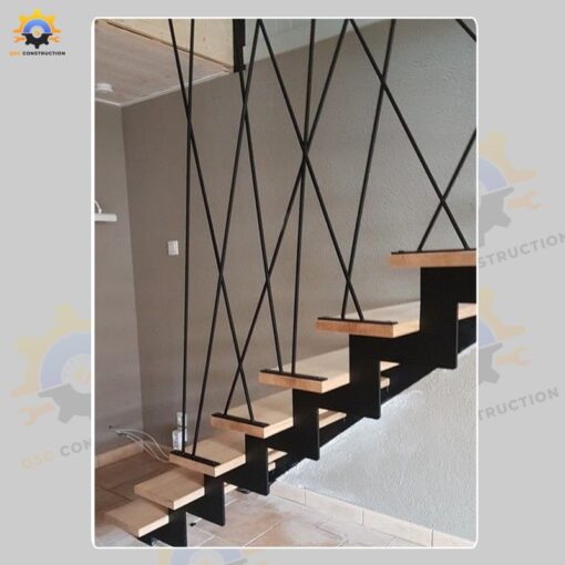 Mẫu cầu thang sắt QSC IRONSTAIRS-69