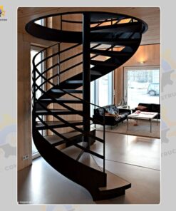 Mẫu cầu thang sắt QSC IRONSTAIRS-07
