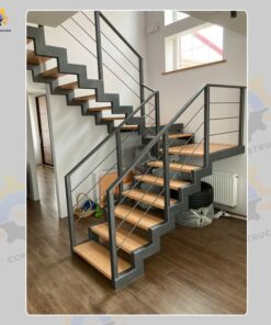 Mẫu cầu thang sắt QSC IRONSTAIRS-73