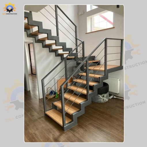 Mẫu cầu thang sắt QSC IRONSTAIRS-73