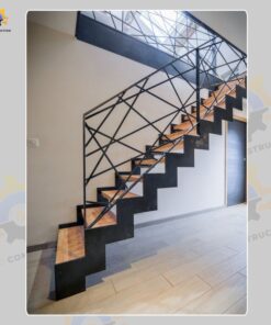 Mẫu cầu thang sắt QSC IRONSTAIRS-74