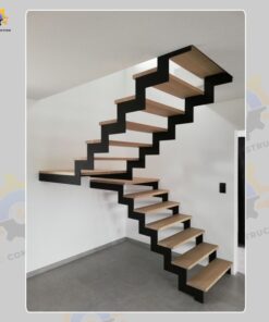 Mẫu cầu thang sắt QSC IRONSTAIRS-75