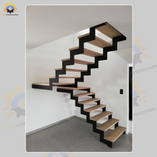Mẫu cầu thang sắt QSC IRONSTAIRS-75