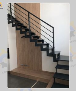 Mẫu cầu thang sắt QSC IRONSTAIRS-76