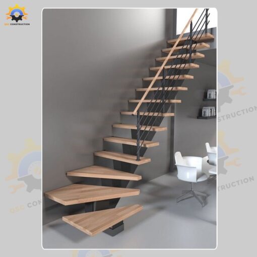 Mẫu cầu thang sắt QSC IRONSTAIRS-77