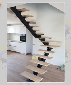 Mẫu cầu thang sắt QSC IRONSTAIRS-78