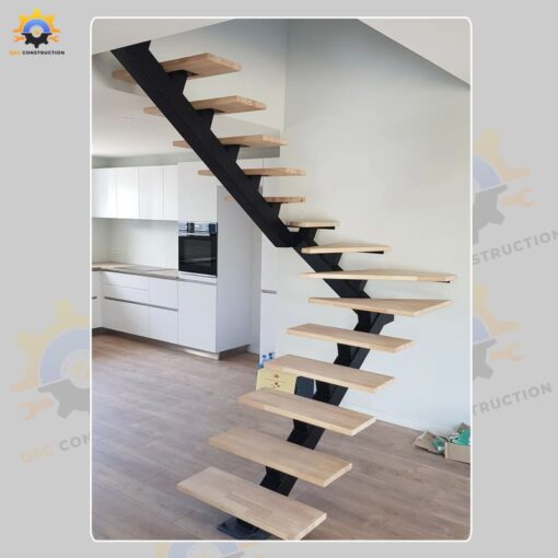 Mẫu cầu thang sắt QSC IRONSTAIRS-78