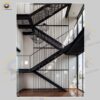Mẫu cầu thang sắt QSC IRONSTAIRS-79