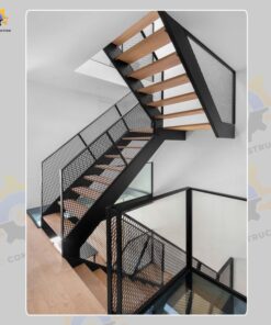 Mẫu cầu thang sắt QSC IRONSTAIRS-80