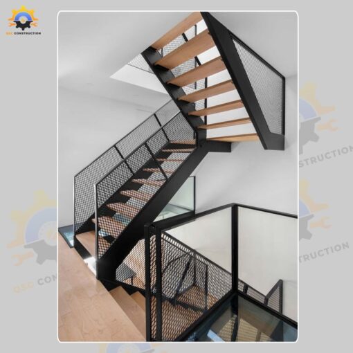 Mẫu cầu thang sắt QSC IRONSTAIRS-80