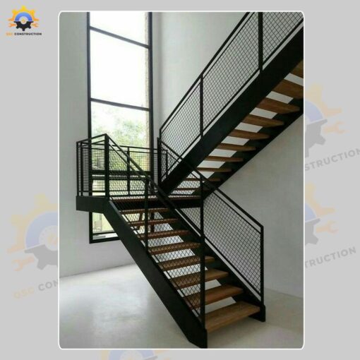 Mẫu cầu thang sắt QSC IRONSTAIRS-81