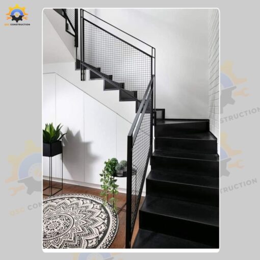 Mẫu cầu thang sắt QSC IRONSTAIRS-82