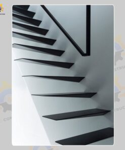 Mẫu cầu thang sắt QSC IRONSTAIRS-85