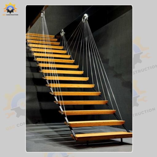 Mẫu cầu thang sắt QSC IRONSTAIRS-86
