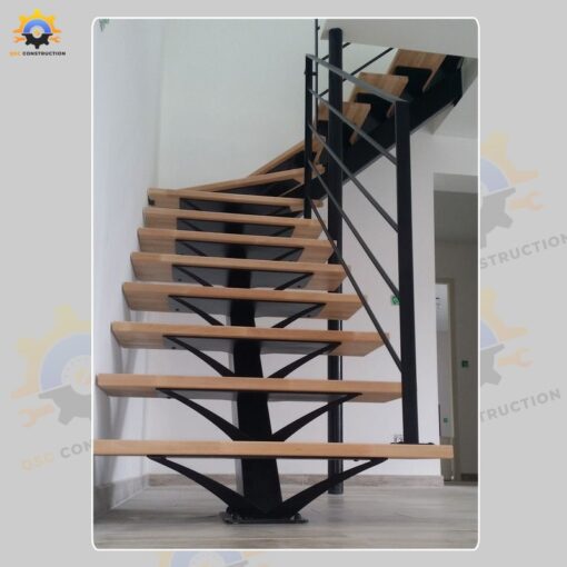 Mẫu cầu thang sắt QSC IRONSTAIRS-93