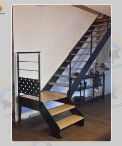 Mẫu cầu thang sắt QSC IRONSTAIRS-91