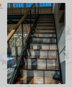 Mẫu cầu thang sắt QSC IRONSTAIRS-94