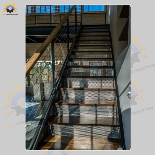 Mẫu cầu thang sắt QSC IRONSTAIRS-94