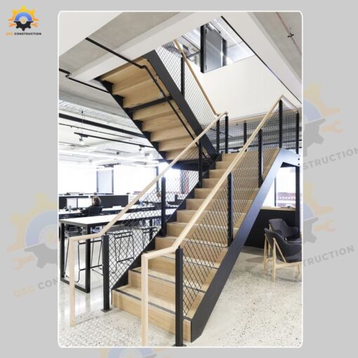 Mẫu cầu thang sắt QSC IRONSTAIRS-95