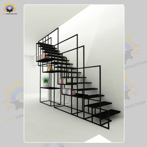 Mẫu cầu thang sắt QSC IRONSTAIRS-96