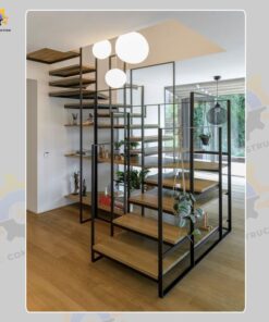 Mẫu cầu thang sắt QSC IRONSTAIRS-97