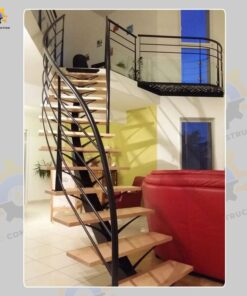 Mẫu cầu thang sắt QSC IRONSTAIRS-99
