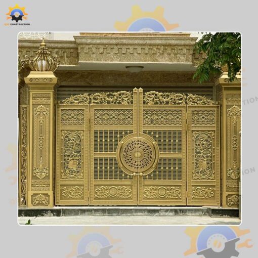 Mẫu cổng nhôm đúc QSC CND-11