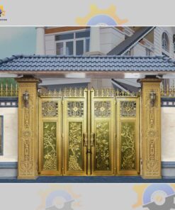 Mẫu cổng nhôm đúc QSC CND-12