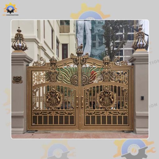 Mẫu cổng nhôm đúc QSC CND-14