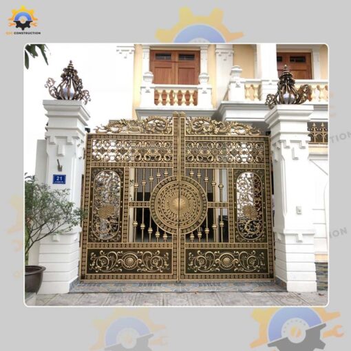 Mẫu cổng nhôm đúc QSC CND-15