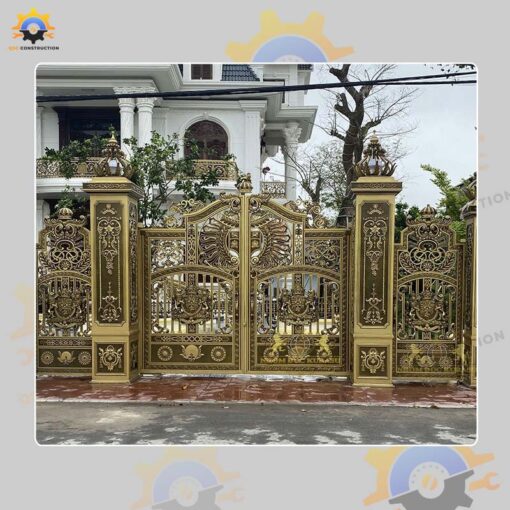 Mẫu cổng nhôm đúc QSC CND-16