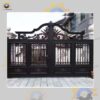 Mẫu cổng nhôm đúc QSC CND-21