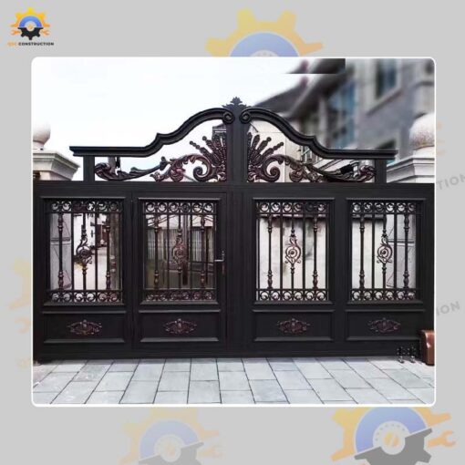 Mẫu cổng nhôm đúc QSC CND-21