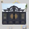 Mẫu cổng nhôm đúc QSC CND-23