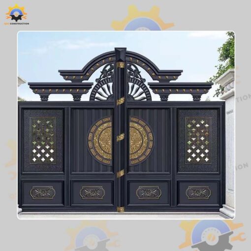 Mẫu cổng nhôm đúc QSC CND-23