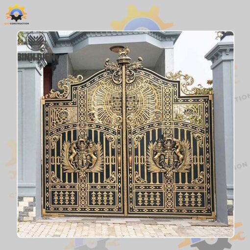 Mẫu cổng nhôm đúc QSC CND-06
