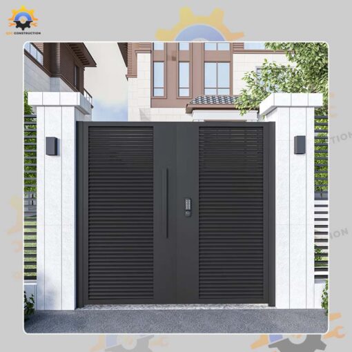 Mẫu cổng sắt QSC IRONGATE-04