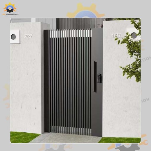 Mẫu cổng sắt QSC IRONGATE-12