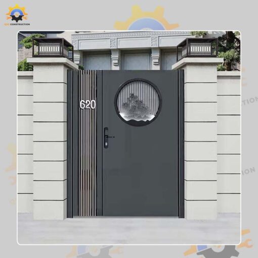Mẫu cổng sắt QSC IRONGATE-16