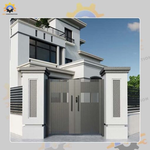 Mẫu cổng sắt QSC IRONGATE-21