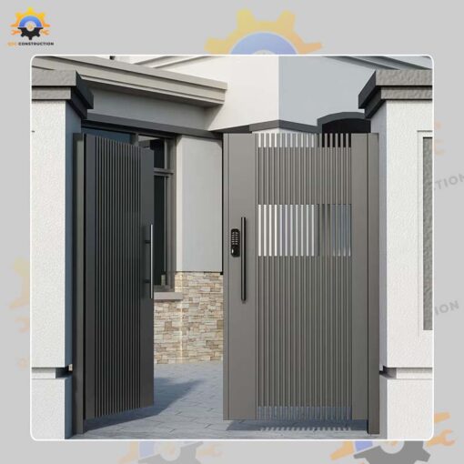 Mẫu cổng sắt QSC IRONGATE-21