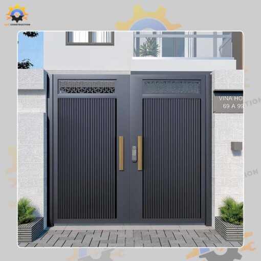 Mẫu cổng sắt QSC IRONGATE-25