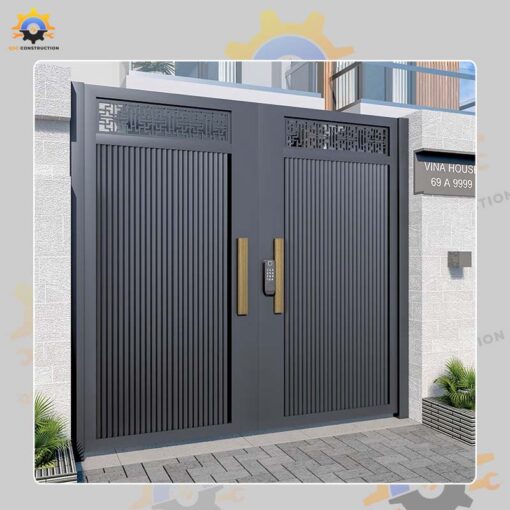Mẫu cổng sắt QSC IRONGATE-25