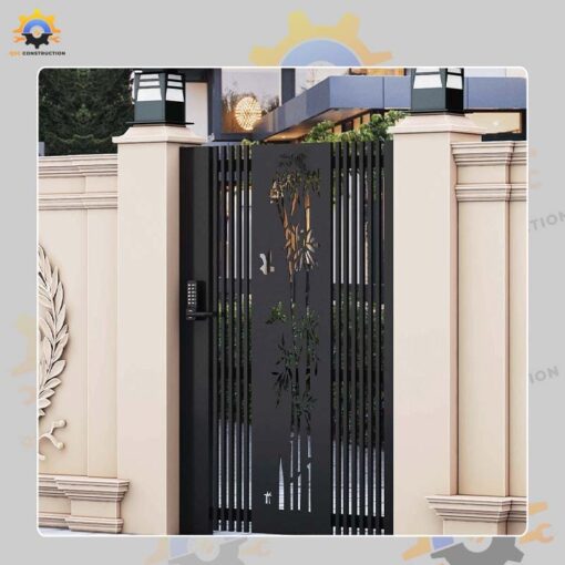 Mẫu cổng sắt QSC IRONGATE-31
