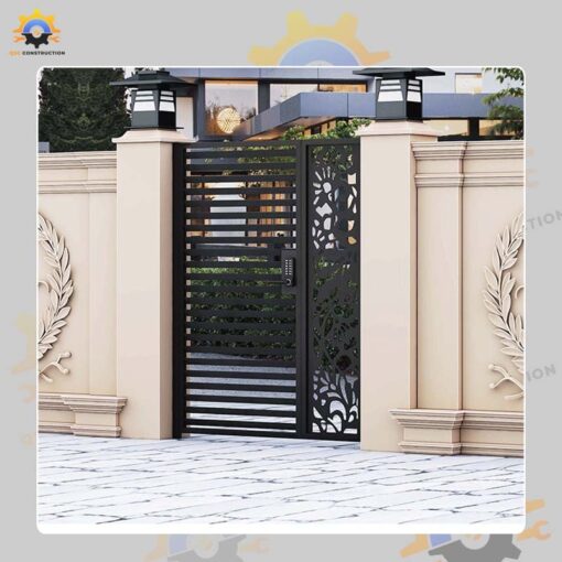 Mẫu cổng sắt QSC IRONGATE-32