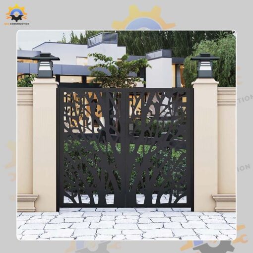 Mẫu cổng sắt QSC IRONGATE-33