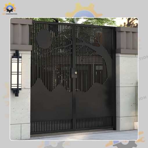 Mẫu cổng sắt QSC IRONGATE-40