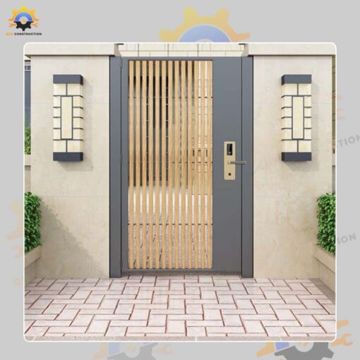 Mẫu cổng sắt QSC IRONGATE-43